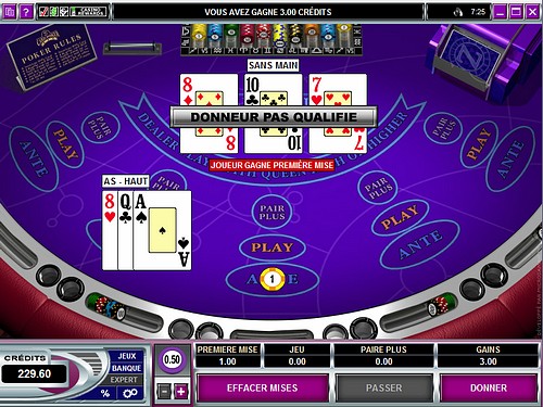Poker a 3 cartes