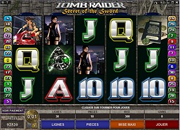 Machine � sous Tomb Raider